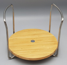 IKEA Tellerhalter VARIERA Bambus/Metall für Teller Ø 21-31 cm TOP (2)