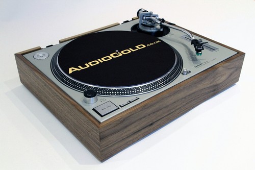 Audio gold plattenspieler - gold,