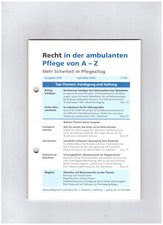 Praxishandbuch Recht in der ambulanten Pflege von A-Z  Ausgabe 2006