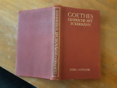 Ledereinband goethes - ledereinband.,