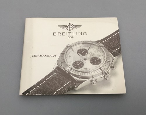 Breitling chrono sirius a53011 - sirius,