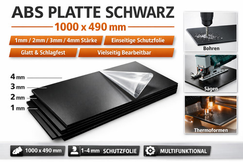 Abs kunststoff platte - platte-,