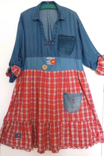 Susse patwork kleid linie - patwork, a-linie