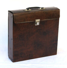 PLATTENKOFFER zum Transport von 25  Schellackplatten bzw. LPs,    33x33 cm AL385