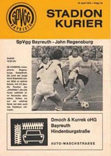 Fussball-Programmheft   75/76