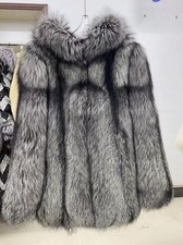 Neue Herren Echt Pelz Fuchs