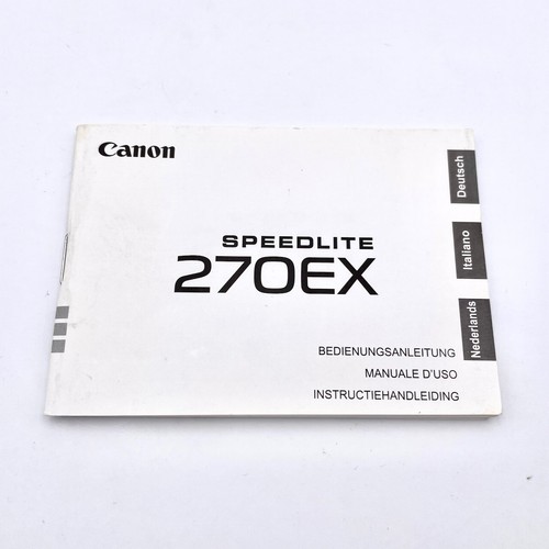 Canon speedlite 270ex - canon, |