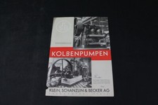 alter Druck Kolbenpumpen Klein