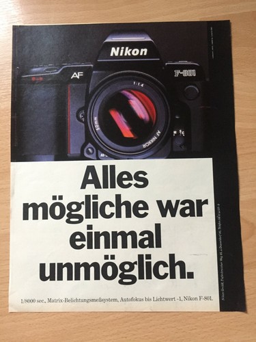 Orig werbung reklame 1988 - orig,