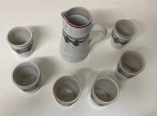 Steingut becher und eine - 6,