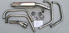 GPZ600R ZX600A 85-89 Hänsle Edelstahl Auspuff Termignoni 4-1 Auspuffanlage V2A 
