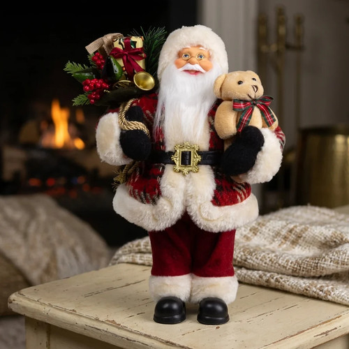 Weihnachtsmann stehend 30cm