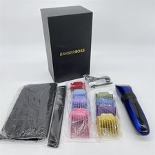 BarberBoss Kabelloser, selbstschärfender Bart- und Haarschneider, wasserdicht, m