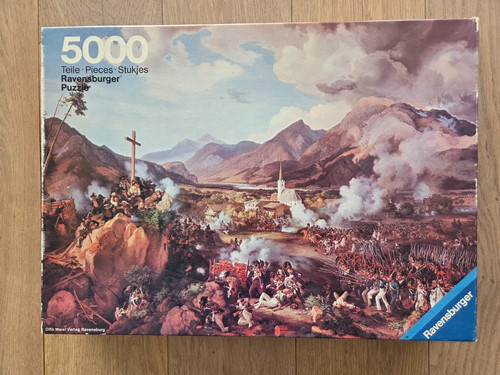 Ravensburger 5000 teile puzzle - teile,