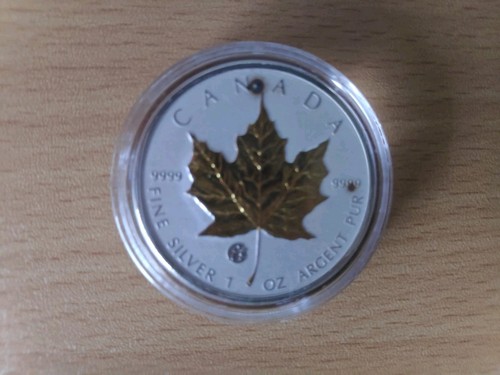 Unze maple leaf silber - 1,