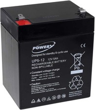 Powery blei gel - akku, up5-12