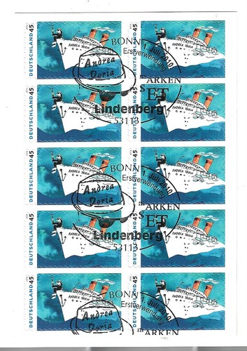 Bund 2807 folienblatt udo - bund,