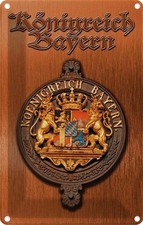 Blechschild 18x12 cm