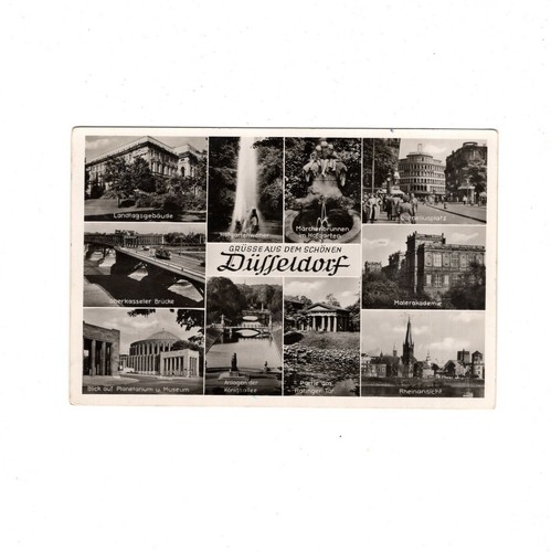 Ansichtskarte düsseldorf - düsseldorf, /