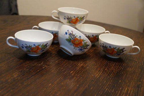Set vintage teetassen - set,