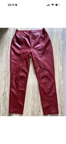 Street one rote leder hose - rote,