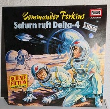 Europa Hörspiel LP  Commander Perkins # Saturn ruft Delta-4  5. Folge Vinyl 1978
