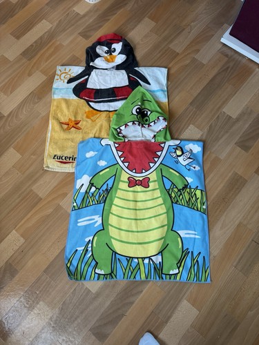 Kinder bade poncho kapuze - kinder,