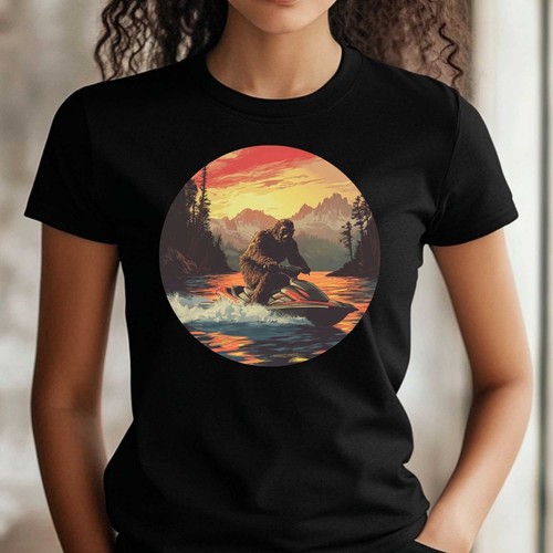 Frauen shirt bigfoot auf - t-shirt,
