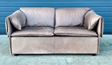 2er Ledersofa 70er Jahre