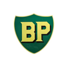 BP ZOOM Zweitaktmischung * Aufkleber für Zapfsäule * SET * Oldtimer * Vintage