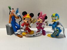 Disney Roadster Racers Flinke Flitzer Bullyland 4 x Figur Donald Duck,Micky Maus
