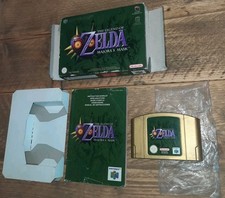 The Legend of Zelda: Majora's Mask (Nintendo 64) OVP Anleitung Modul N64