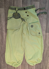 Sommerhose Haremshose, Boho, Hippie, Pumphose Damen Grün Gr. 38
