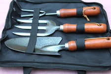 3 Tlg Gartengeräte Garten Werkzeug -set Handgeräte in Original Tasche