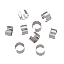 20x Platin Messing Ohrring