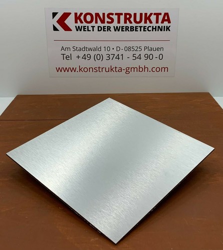 Aluverbundplatte silber - -,