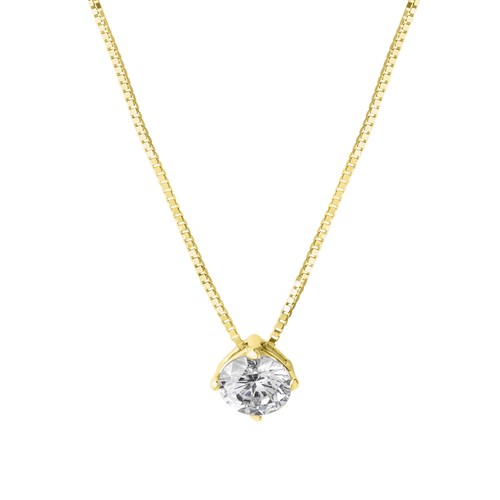 Collier 375 gelbgold - collier,