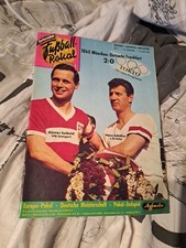 Fussball Pokal Europa Deutschland Meisterschaft 1964 Zeitschrift Gerhard Bahr