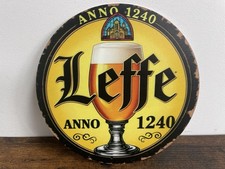 LEFFE BEER BIER Blechschild