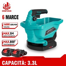 Akku Streuwagen Saatgutstreuer für Makita Düngerstreuer Schleuderstreuer 2 Akku