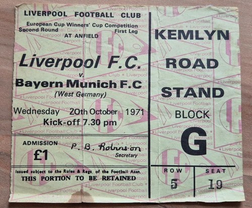 Ticket 71 fc - ticket, 20.10.71