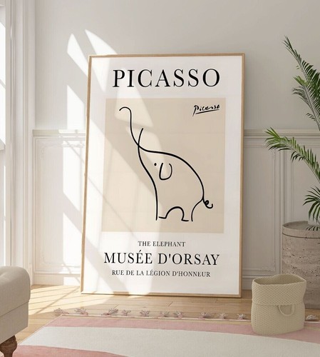 Pablo picasso elefantendruck - pablo,