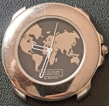 ⌚BULOVA United Colors of Benetton Uhr **LÄUFT**NEUE BATTERIE*!!!⌚