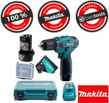 Makita® Akku Bohrschrauber DF330DWE 10,8V,2xAkku, Koffer, Ladegerät leicht ⭐⭐⭐ ⭐