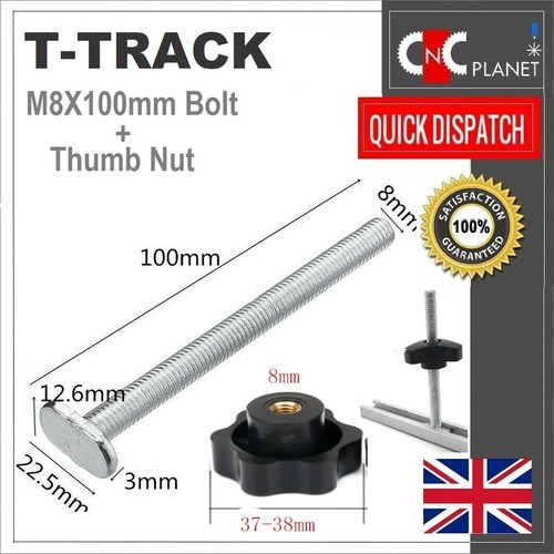 Nut 100 mm - m8,