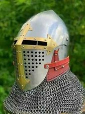 Mittelalter Kampf Bascinet