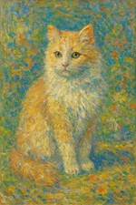 Katze Inspiriert Von Claude