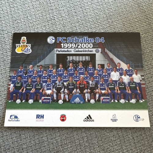 Autogrammkarte mannschaftsfoto - autogrammkarte,