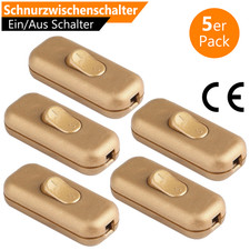 5x Schnurschalter 230V