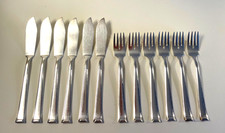 f 12-25 Art Deco Fischbesteck